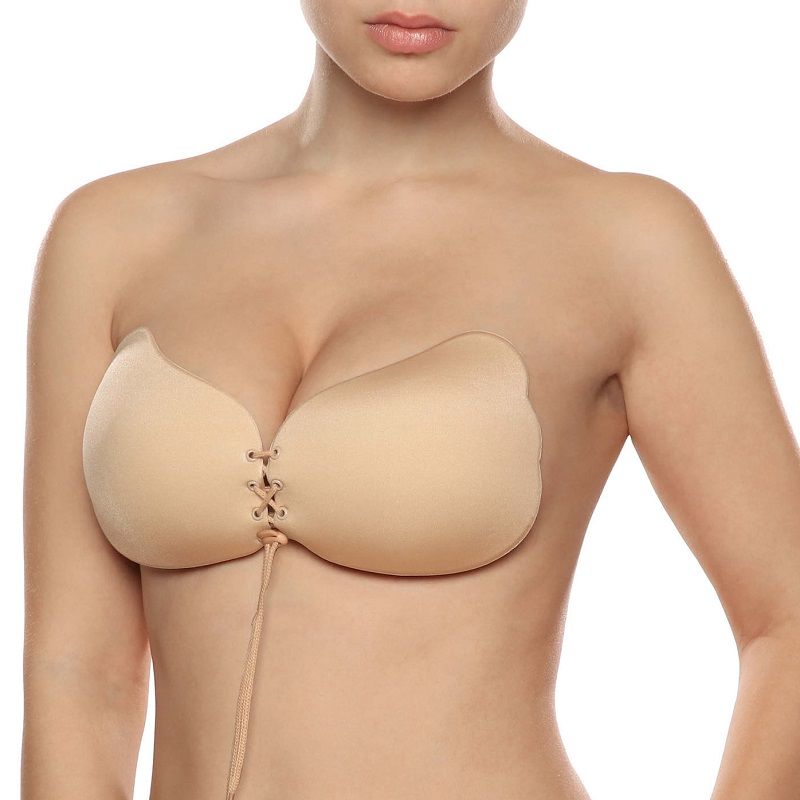 BYE-BRA - LACE-IT REALZADOR PUSH-UP BEIGE COPA C - Imagen 4