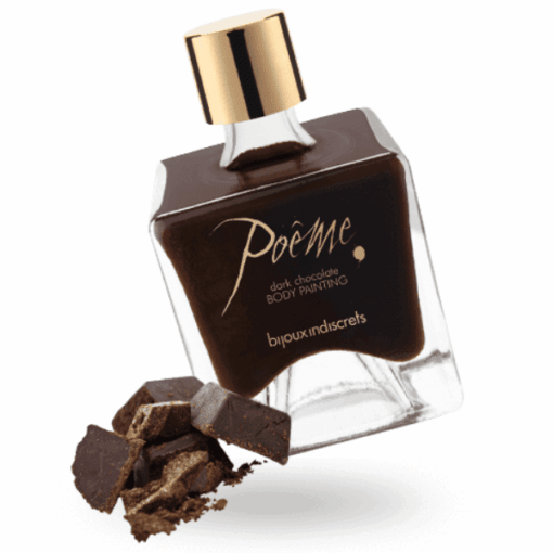 BIJOUX - POEME PINTURA COMESTIBLE CHOCOLATE NEGRO 50 GR - Imagen 4