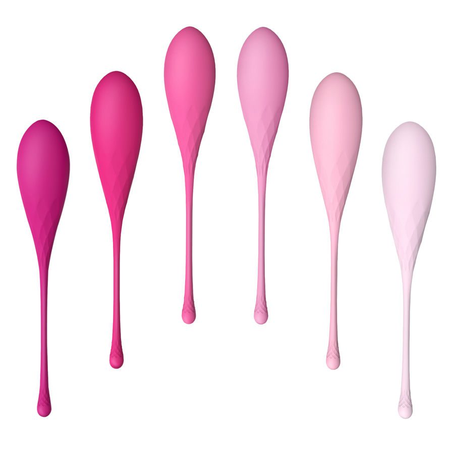 LESLIE - KEGEL FIT ENTREGADOR SUELO PELVICO 6 PESOS - Imagen 3