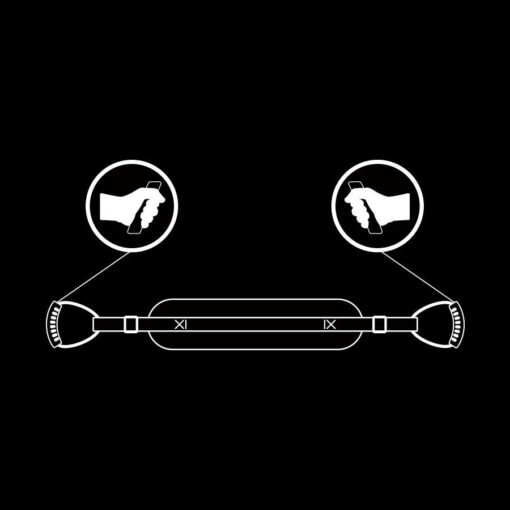 FETISH SUBMISSIVE - ARNÉS PARA HACERLO ESTILO PERRITO CON FORRO DE NEOPRENO - Imagen 3