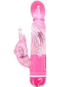 BAILE - VIBRADOR MULTIVELOCIDAD CON ESTIMULADOR ROSA