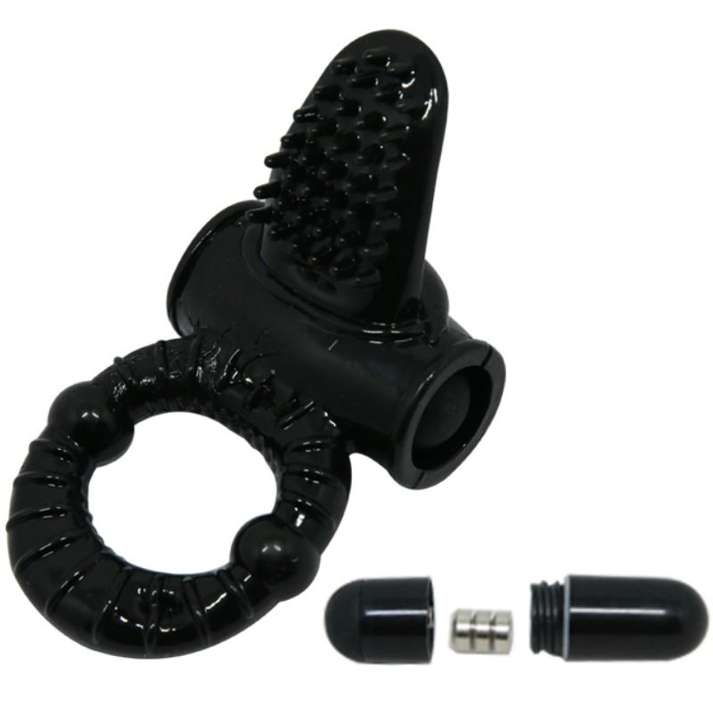 BAILE - SWEET RING ANILLO VIBRADOR CON RABBIT TEXTURADO - Imagen 4
