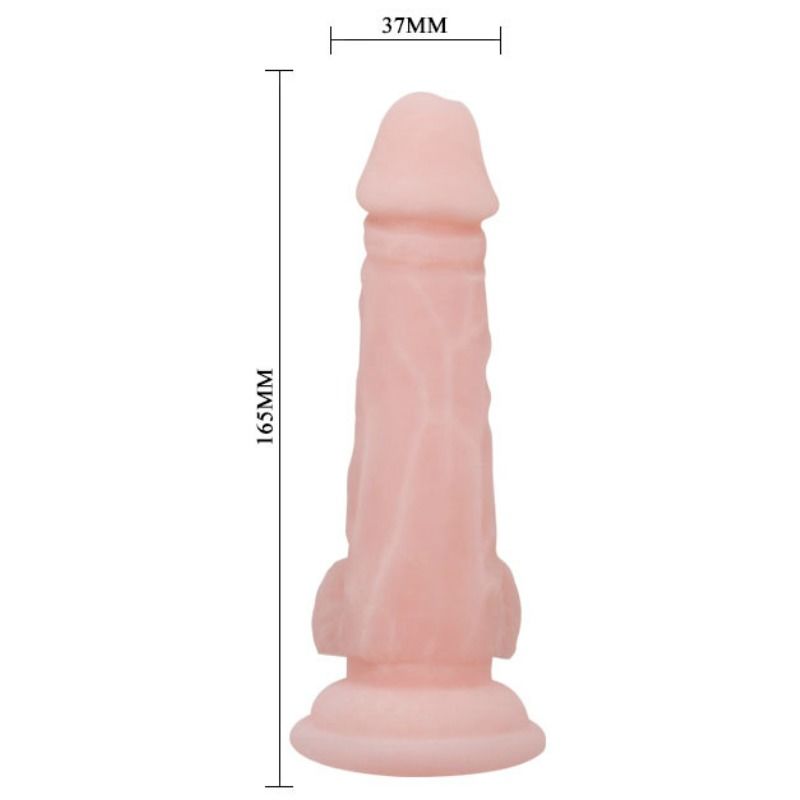 BAILE - SUPER DILDO REALÍSTICO NATURAL 16.5 CM - Imagen 2