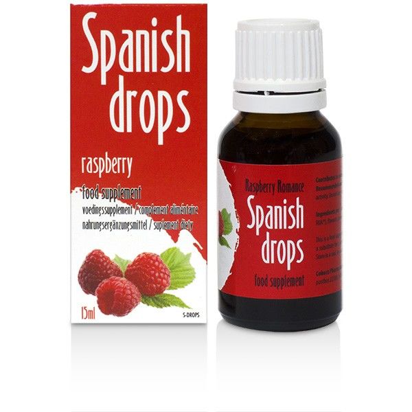 Spanish Drops Frambuesa Complemento alimenticio en gotas - Imagen 2