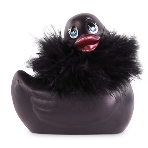 BIG TEASE TOYS - I RUB MY DUCKIE 2.0  PATO VIBRADOR PARIS (BLACK) - Imagen 2