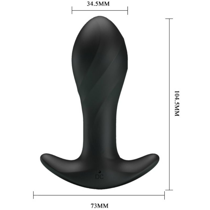 PRETTY LOVE - VIBRADOR ANAL NEGRO - Imagen 3