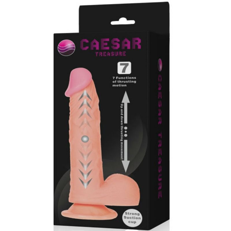 BAILE - CAESAR TREASURE DILDO REALÍSTICO FUNCION UP  DOWN - Imagen 2