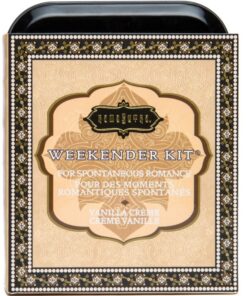 KAMASUTRA - WEEKENDER TIN KIT VANILLA CREAM VAINILLA