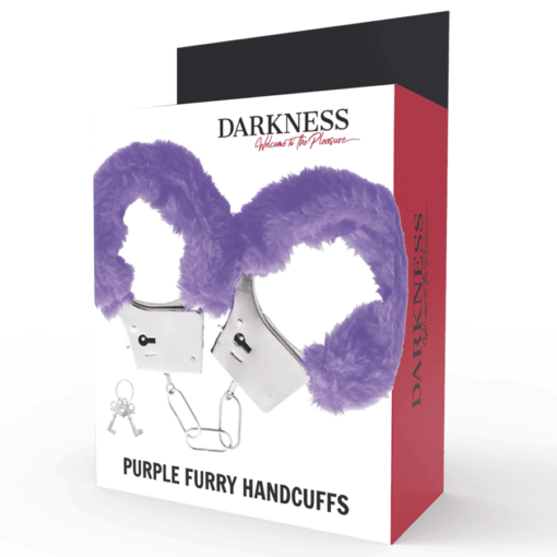 DARKNESS - ESPOSAS METAL FORRADAS LILA - Imagen 2