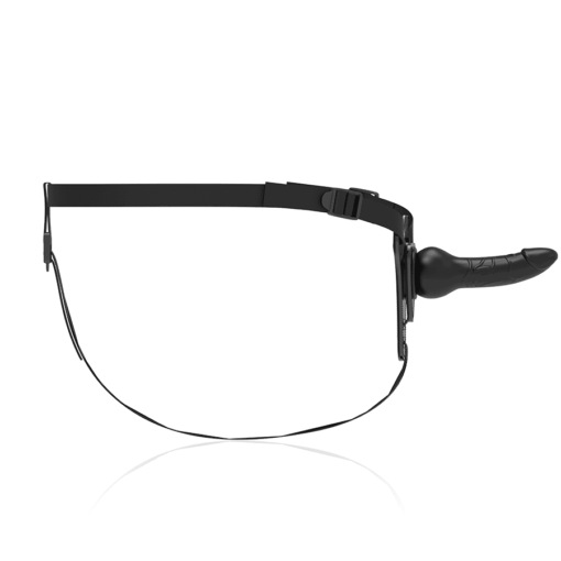 FETISH SUBMISSIVE HARNESS - SILICONA NEGRO REALISTIC 16 CM - Imagen 3