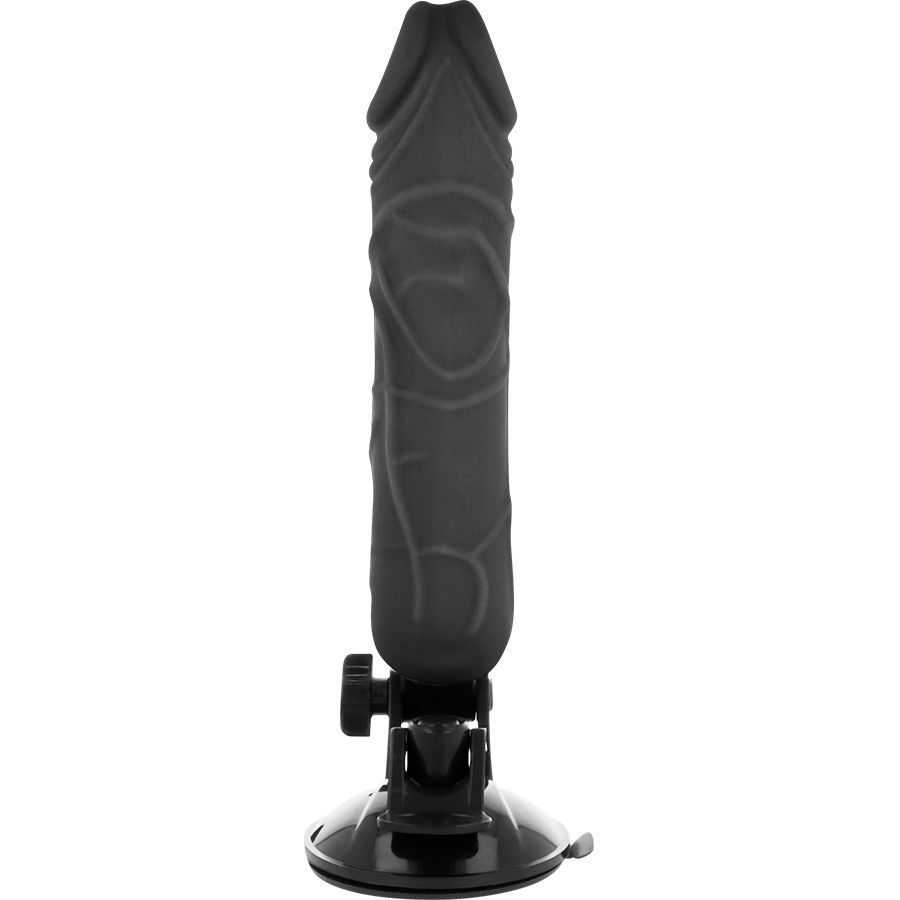 BASECOCK REALISTIC VIBRADOR CONTROL REMOTO NEGRO 20CM - Imagen 3
