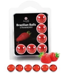 SECRETPLAY - SET 6 BRAZILIAN BALLS FRESA