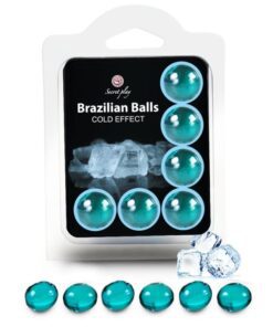 SECRETPLAY - SET 6 BRAZILIAN BALLS EFECTO FRIO