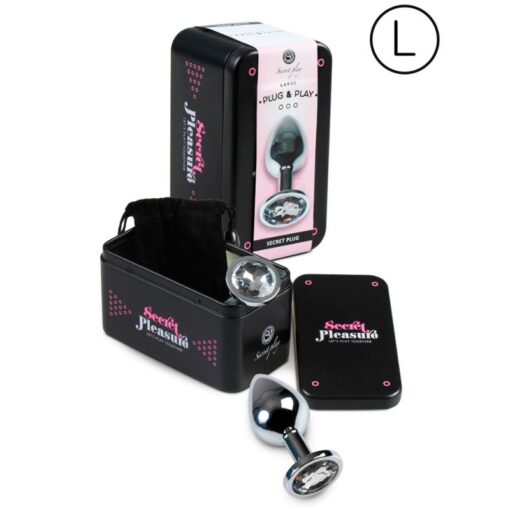 SECRETPLAY - PLUG ANAL TRANSPARENTE L - Imagen 2