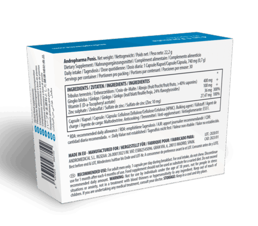 Andropharma Penis  Complemento alimenticio herbal para el bienestar masculino - Imagen 2