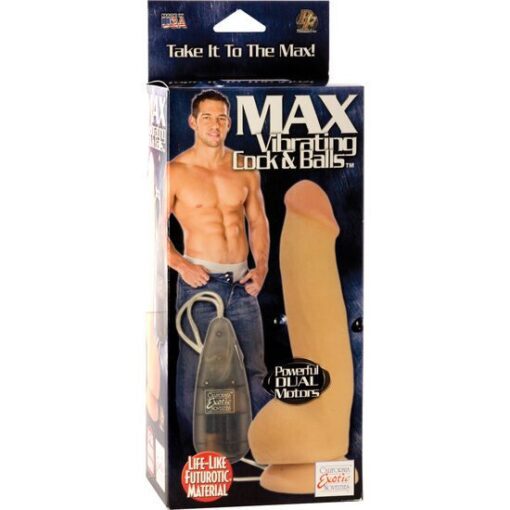 CALEXOTICS - MAX PENE REALÍSTICO CON DOBLE VIBRADOR - Imagen 2