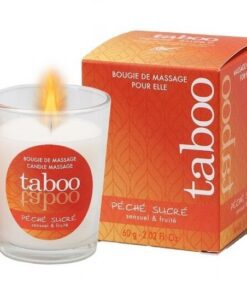 RUF - TABOO VELA DE MASAJE PARA ELLA PECHE SUCRE AROMA NECTARINA