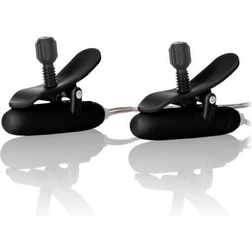 CALEXOTICS - PINZAS CON VIBRACIÓN NEGRO - Imagen 2