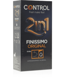 CONTROL - DUO FINISIMO + LUBRICANTE 6 UNIDADES