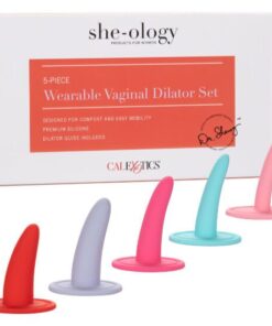 CALEXOTICS - KIT 5PC DILATADORES VAGINALES O ANALES MULTICOLOR
