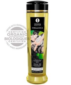 SHUNGA - ACEITE DE MASAJE ORGANICO NATURAL 240 ML