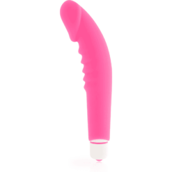 Alternative view of DOLCE VITA - REALISTIC PLEASURE VIBRADOR SILICONA ROSA