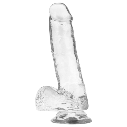 X RAY - CLEAR DILDO REALISTA TRANSPARENTE 18.5 CM -O- 3.8 CM - Imagen 3