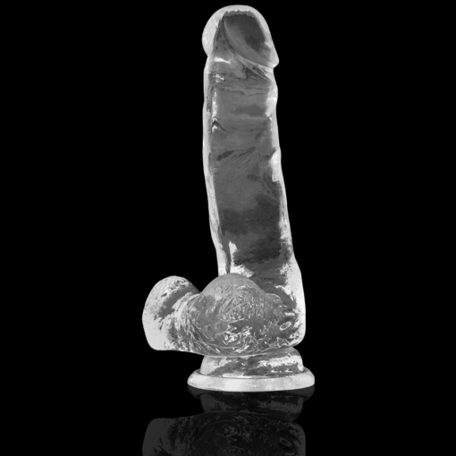 X RAY - CLEAR DILDO REALISTA TRANSPARENTE 18.5 CM -O- 3.8 CM - Imagen 5