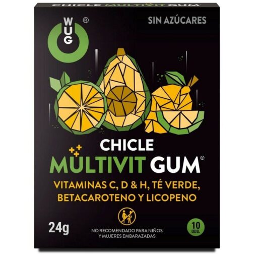 WUG Multivit Gum  El chicle funcional que refuerza tus defensas cada día - Imagen 2