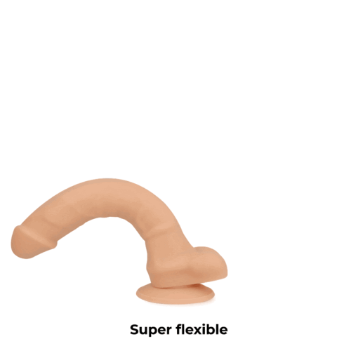COCK MILLER - DILDO REALÍSTICO SILICONA DENSITY ARTICULABLE NATURAL 18 CM - Imagen 2