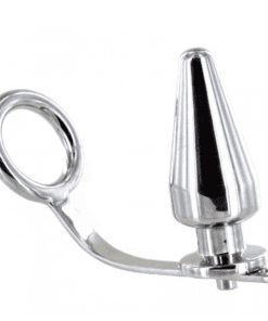 METAL HARD - ANILLO ACERO CON PLUG ANAL 45 X 50MM