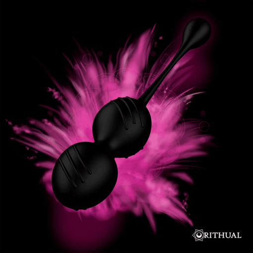 RITUAL NISHA BOLAS KEGEL RECARGABLES VIBRADORAS NEGRO - Imagen 4