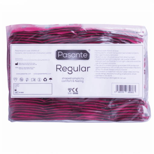 PASANTE - CONDOM GAMA REGULAR 144 UNIDADES - Imagen 2