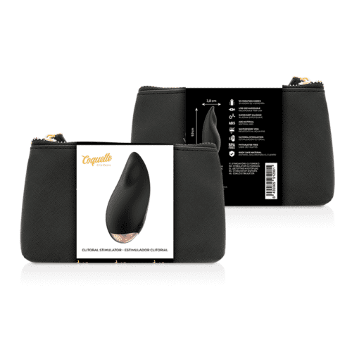 COQUETTE CHIC DESIRE - ESTIMULADOR CLÍTORIS NEGRO / GOLD GOTA - Imagen 2