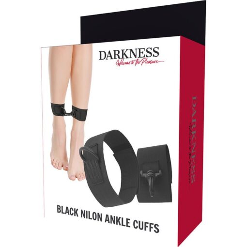 DARKNESS - ESPOSAS PARA TOBILLOS NYLON NEGRO - Imagen 5
