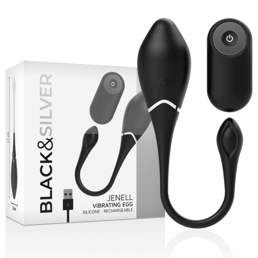 BLACKSILVER - JENELL HUEVO VIBRADOR RECARGABLE - Imagen 3