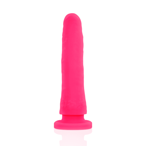 DELTA CLUB - DILDO REALISTA ROSA SILICONA MEDICA 17 CM -O- 3 CM - Imagen 5