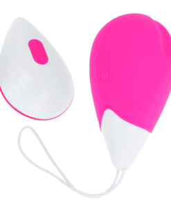 OHMAMA - HUEVO VIBRADOR 10 MODOS ROSA Y BLANCO