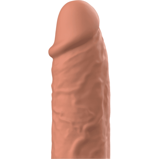 VIRILXL - EXTENSIÓN DE PENE LIQUID SILICONE V3 MARRÓN - Imagen 2
