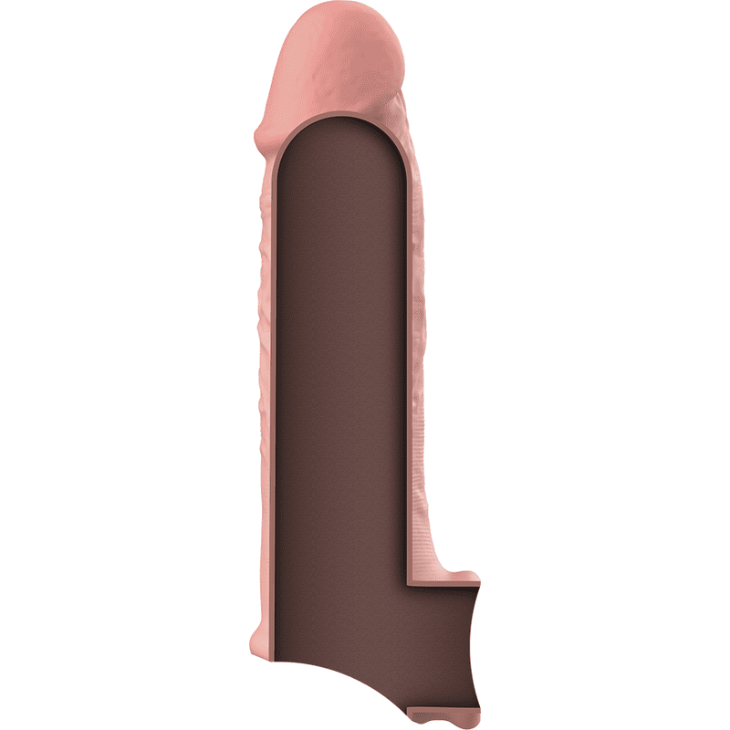 VIRILXL - EXTENSION DE PENE LIQUID SILICONE V9 NATURAL - Imagen 3