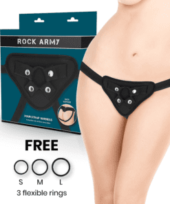 ROCKARMY - ARNÉS AJUSTABLE Y ANILLOS FLEXIBLES
