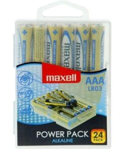 MAXELL - PILA ALCALINA AAA LR03 PACK*24 PILAS