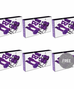 EXPERIENCE - BDSM FETISH KIT SERIE PURPLE 5+1 GRATIS