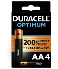 DURACELL - OPTIMUM 200 PILA ALCALINA AA LR6 BLISTER*4