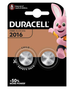 DURACELL - PILA BOTON LITIO CR2016 3V BLISTER*2