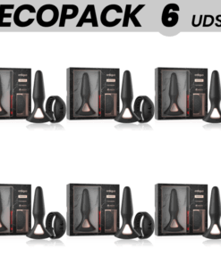 ECOPACK 6 UDS - ANBIGUO WATCHME CONTROL REMOTO VIBRADOR PLUG ANAL ALEXANDRU