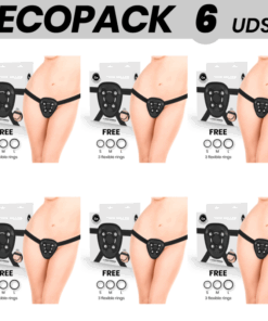 ECOPACK 6 UDS - COCK MILLER ARNES AJUSTABLE CON ANILLOS