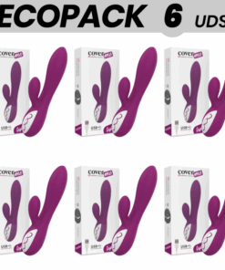 ECOPACK 6 UDS - COVERME TAYLOR VIBRADOR COMPATIBLE CON WATCHME WIRELESS TECHNOLOGY