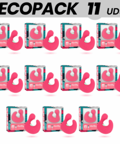 ECOPACK 11 UDS - HAPPY LOKY DEDAL ESTIMULADOR DE SILICONA RECARGABLE DUCKYMANIA