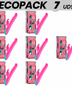 ECOPACK 7 UDS - HAPPY LOKY PLUTO RABBIT VIBRATOR  ROTATOR COMPATIBLE CON WATCHME WIRELESS TECHNOLOGY